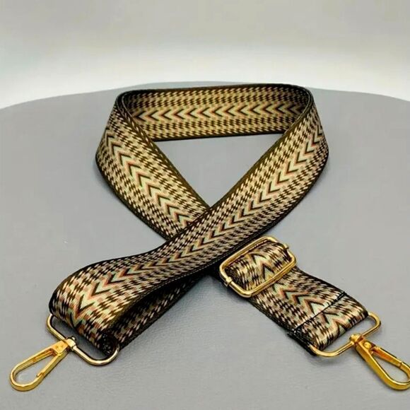 Replacement strap for bag, wide shoulder strap, adjustable canvas straps - Picture 1 of 6